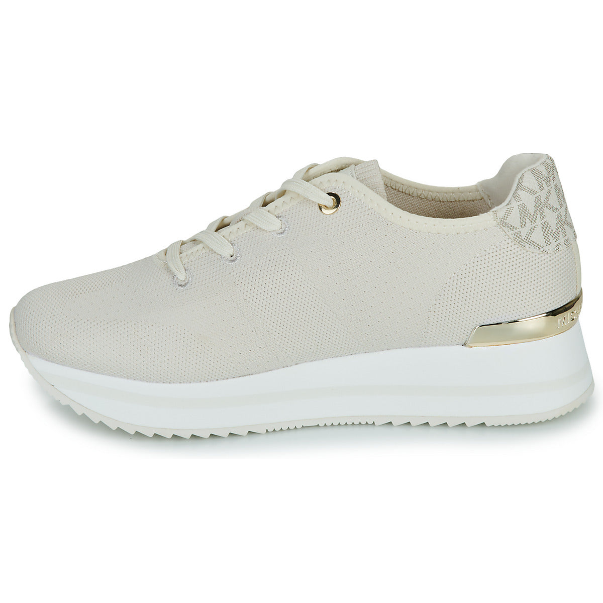 Sneakers basse Donna MICHAEL Michael Kors  MONIQUE KNIT TRAINER  Beige