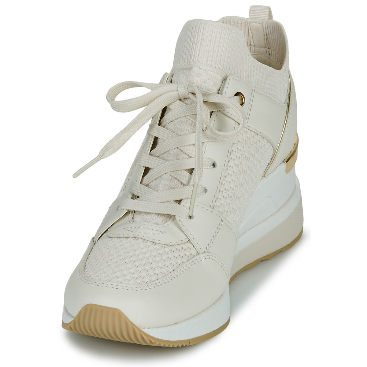 Sneakers alte Donna MICHAEL Michael Kors GEORGIE KNIT TRAINER Beige