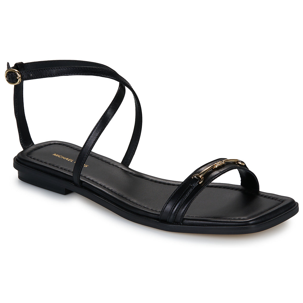 Sandali Donna MICHAEL Michael Kors  LENA FLAT SANDAL  Nero