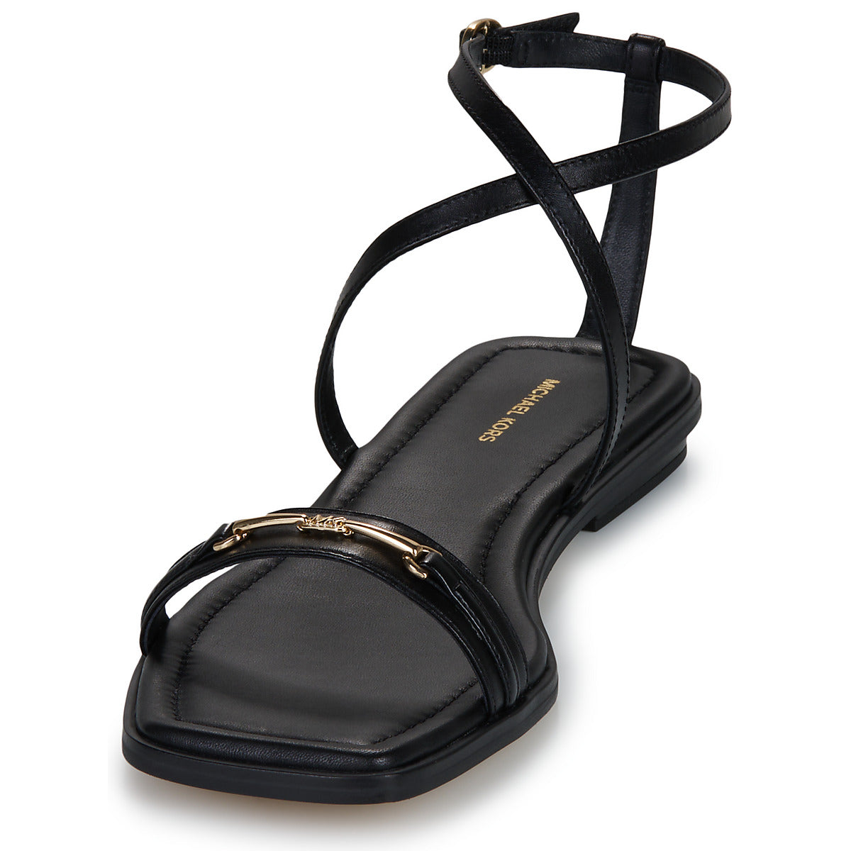 Sandali Donna MICHAEL Michael Kors  LENA FLAT SANDAL  Nero