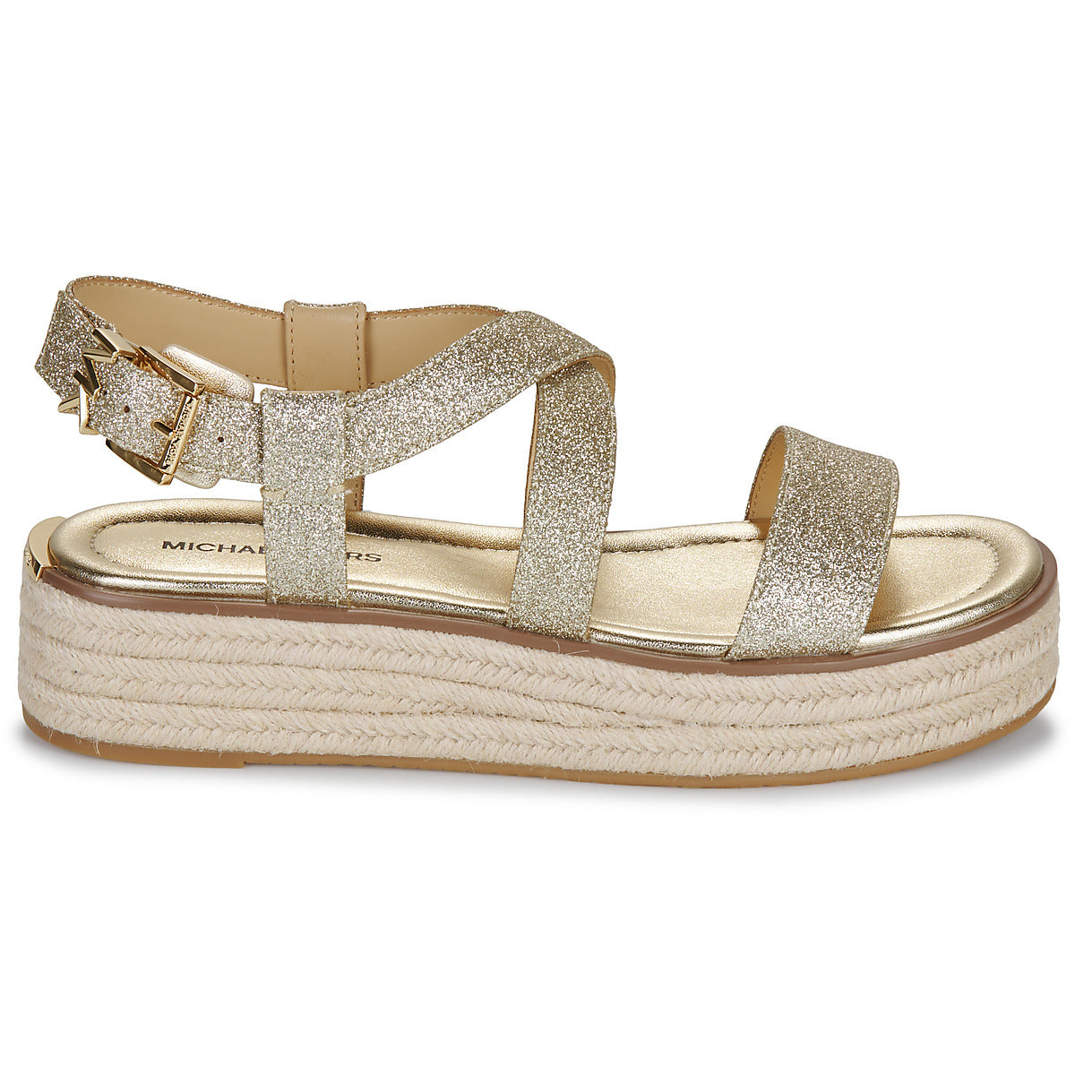 Sandali Donna MICHAEL Michael Kors  LYNN ESPADRILLE SANDAL  Oro