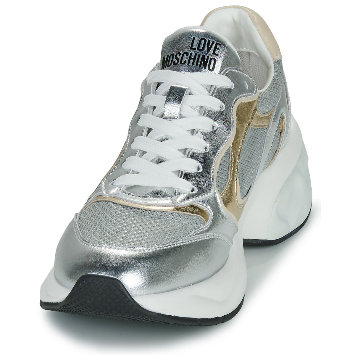 Sneakers basse Donna Love Moschino  CRYSTAL LOVE SNEAKER  Multicolore