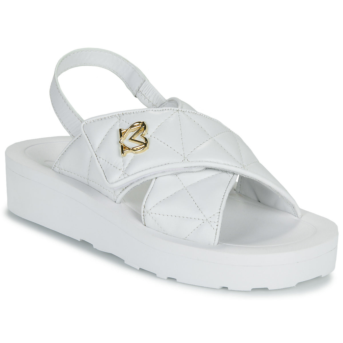 Sandali Donna Love Moschino  WAVE SANDAL  Bianco