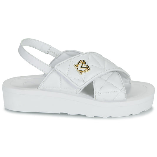 Sandali Donna Love Moschino WAVE SANDAL Bianco