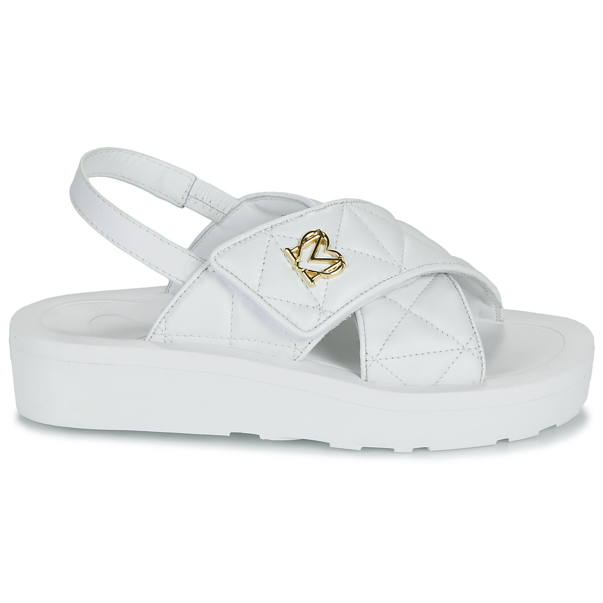 Sandali Donna Love Moschino  WAVE SANDAL  Bianco