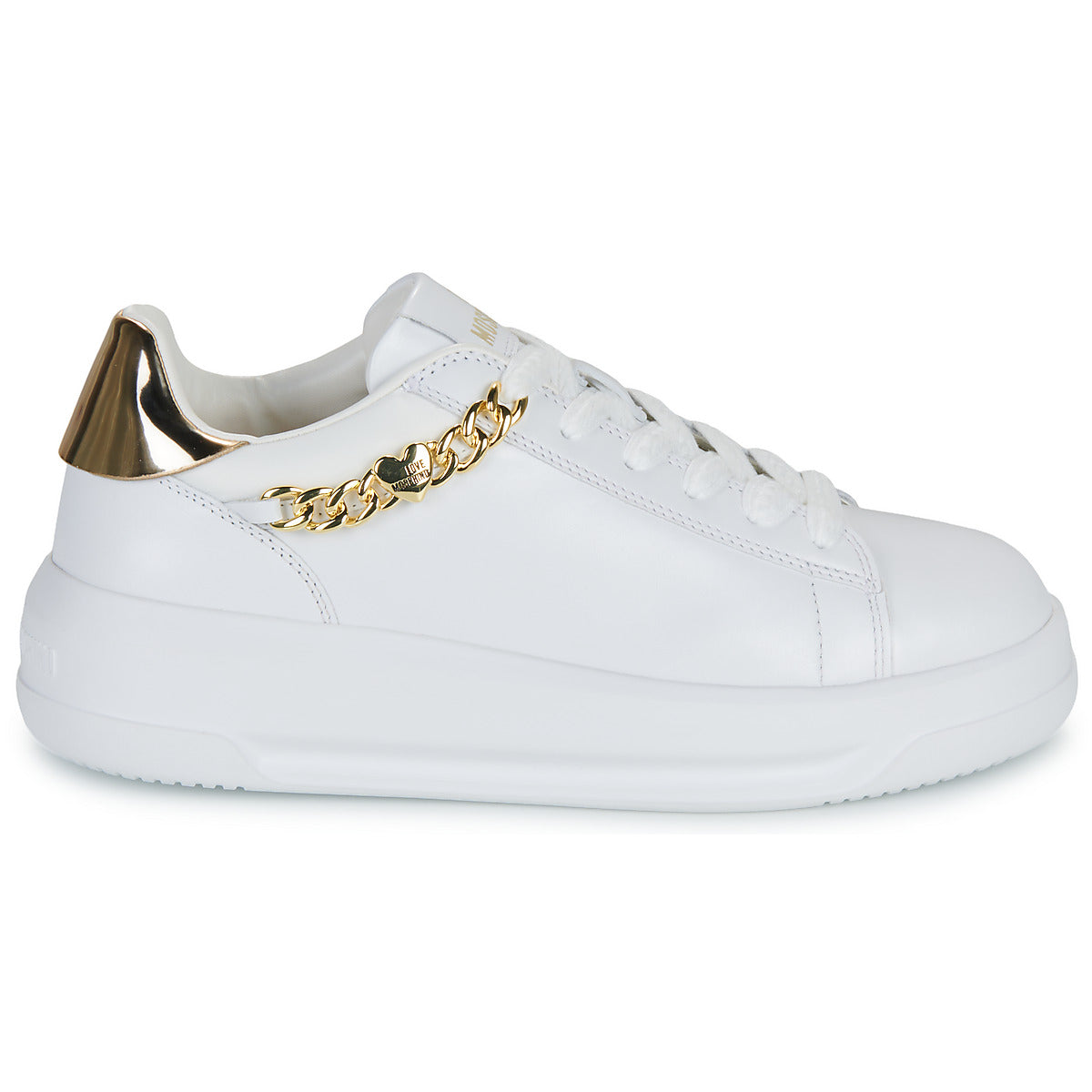 Sneakers basse Donna Love Moschino  ECLIPSE  Bianco
