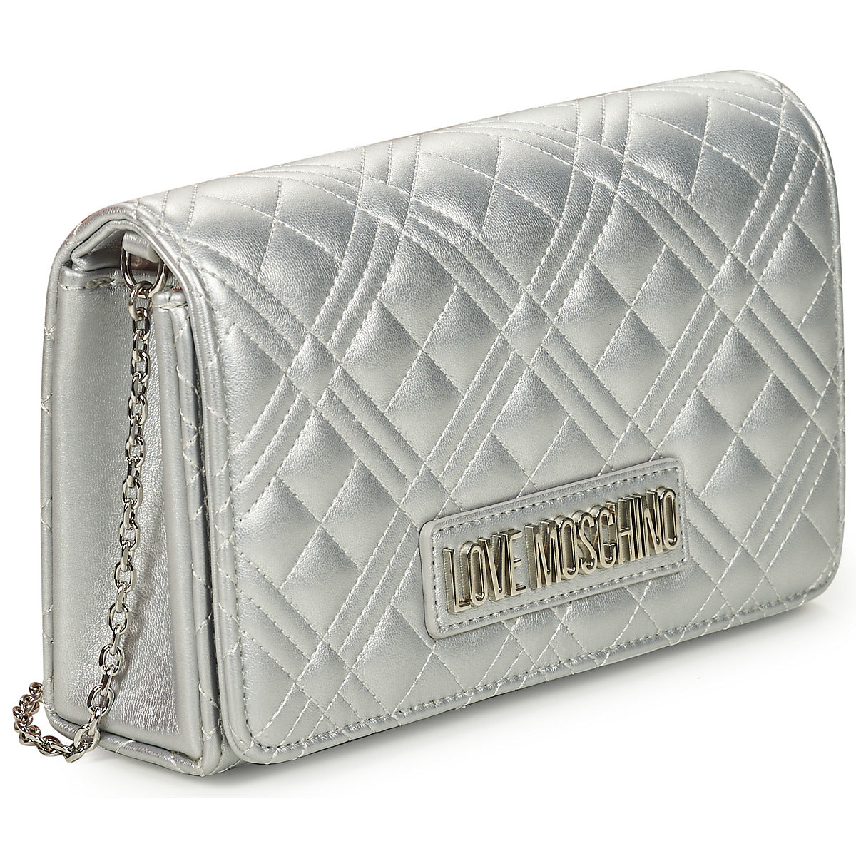 Borsa a tracolla Donna Love Moschino  SMART DAILY BAG JC4079  Argento