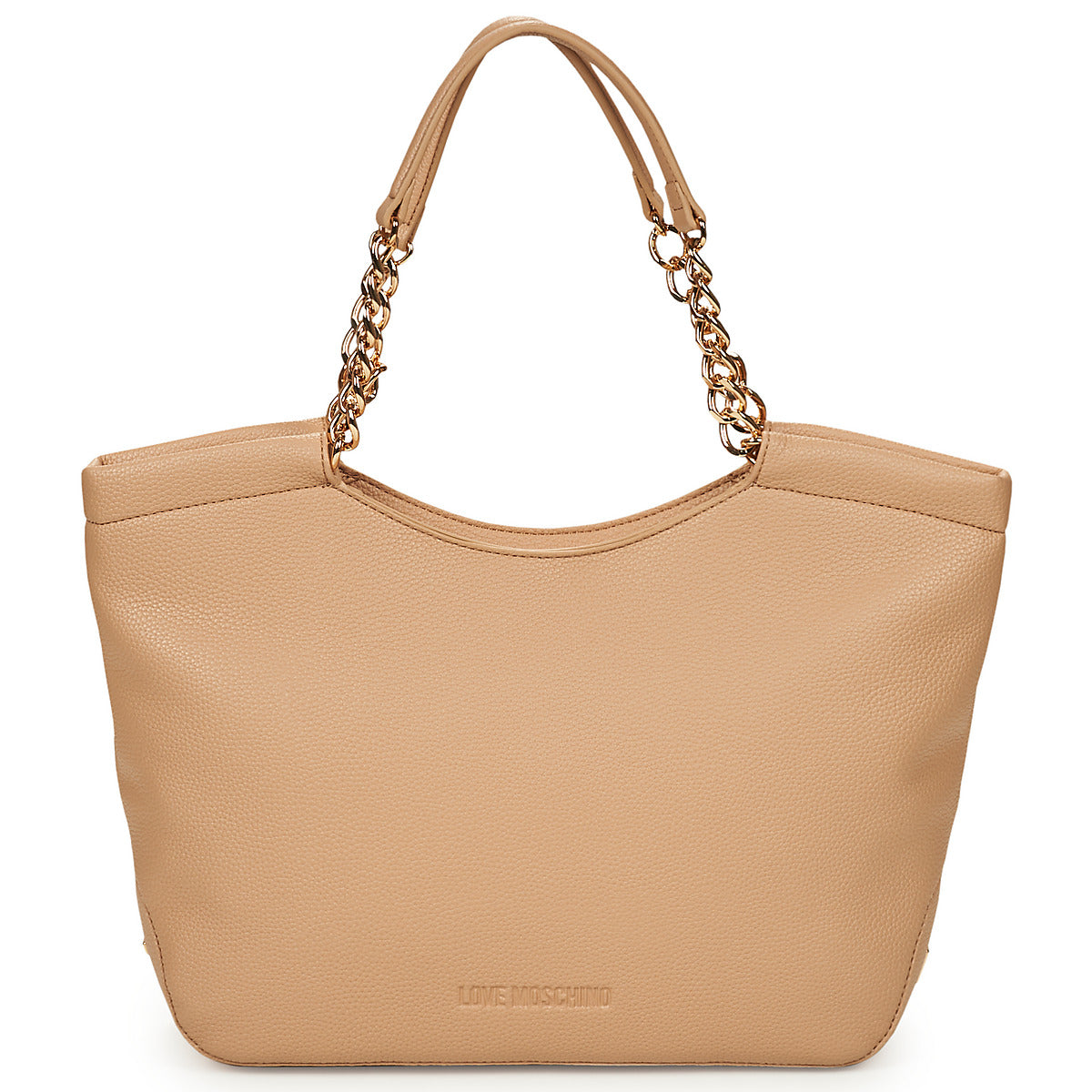 Borsa Shopping Donna Love Moschino  GIANT JC4031  Beige