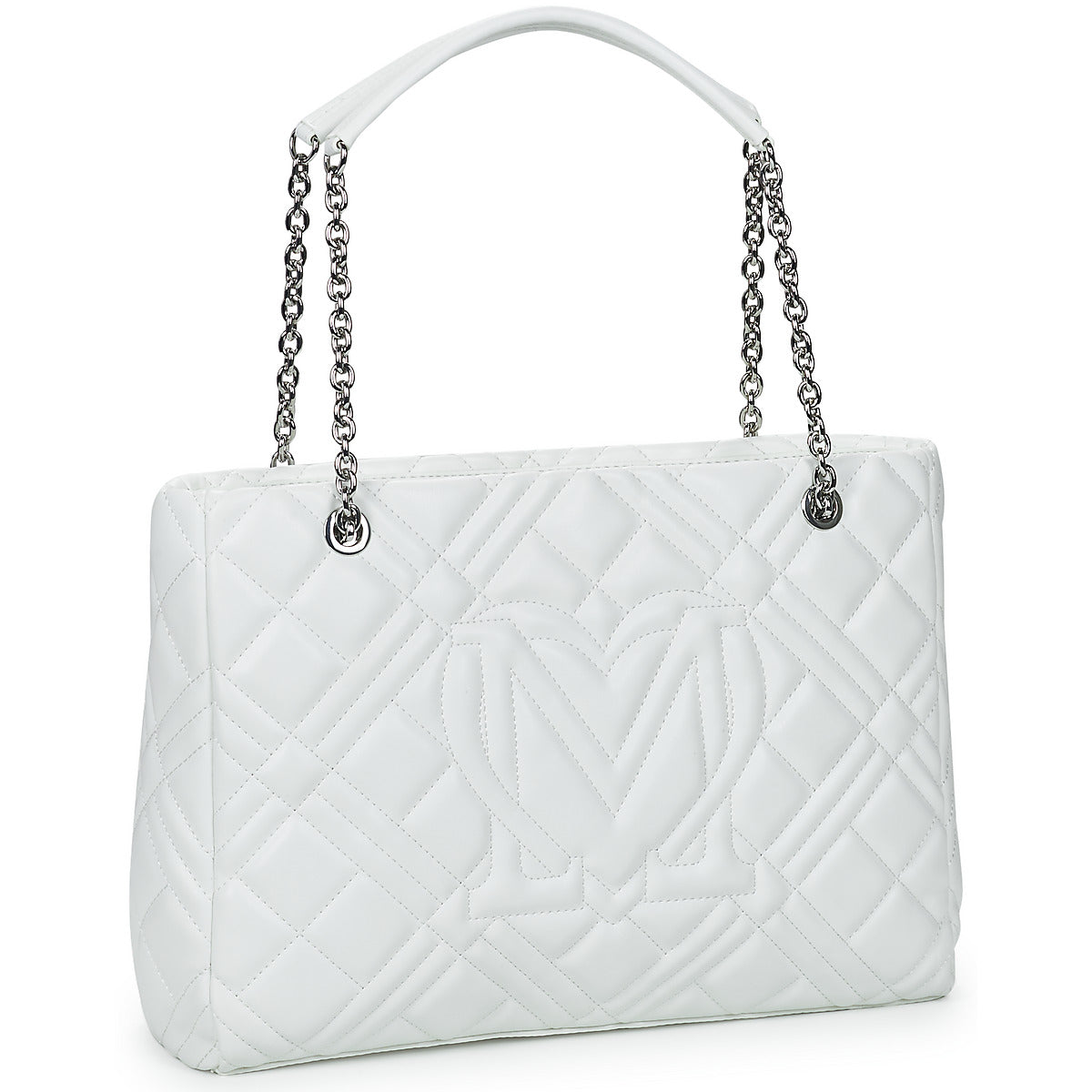 Borsa a spalla Donna Love Moschino  QUILTED BAG JC4145  Bianco