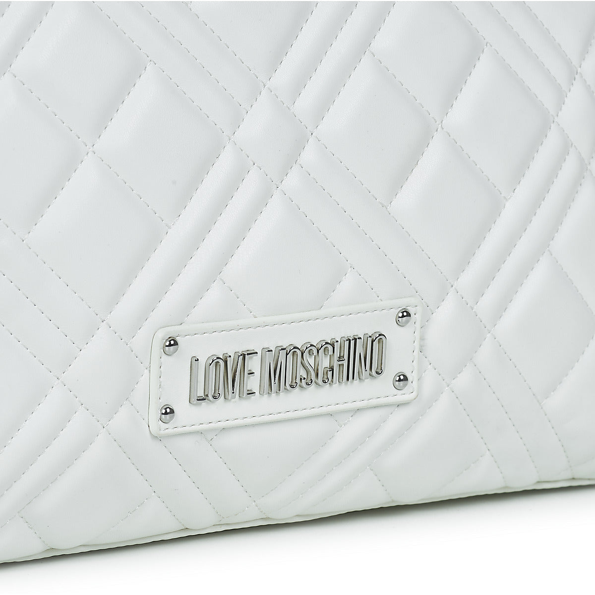 Borsa a spalla Donna Love Moschino QUILTED BAG JC4145 Bianco