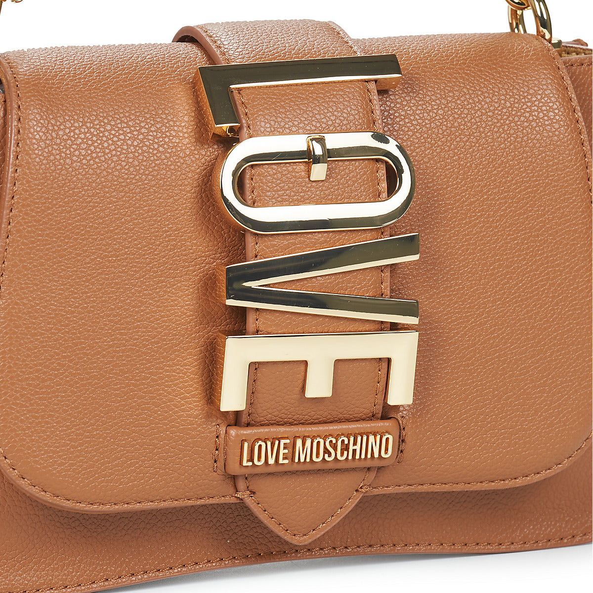 Borsa a spalla Donna Love Moschino  LOVEBUG JC4224  Marrone