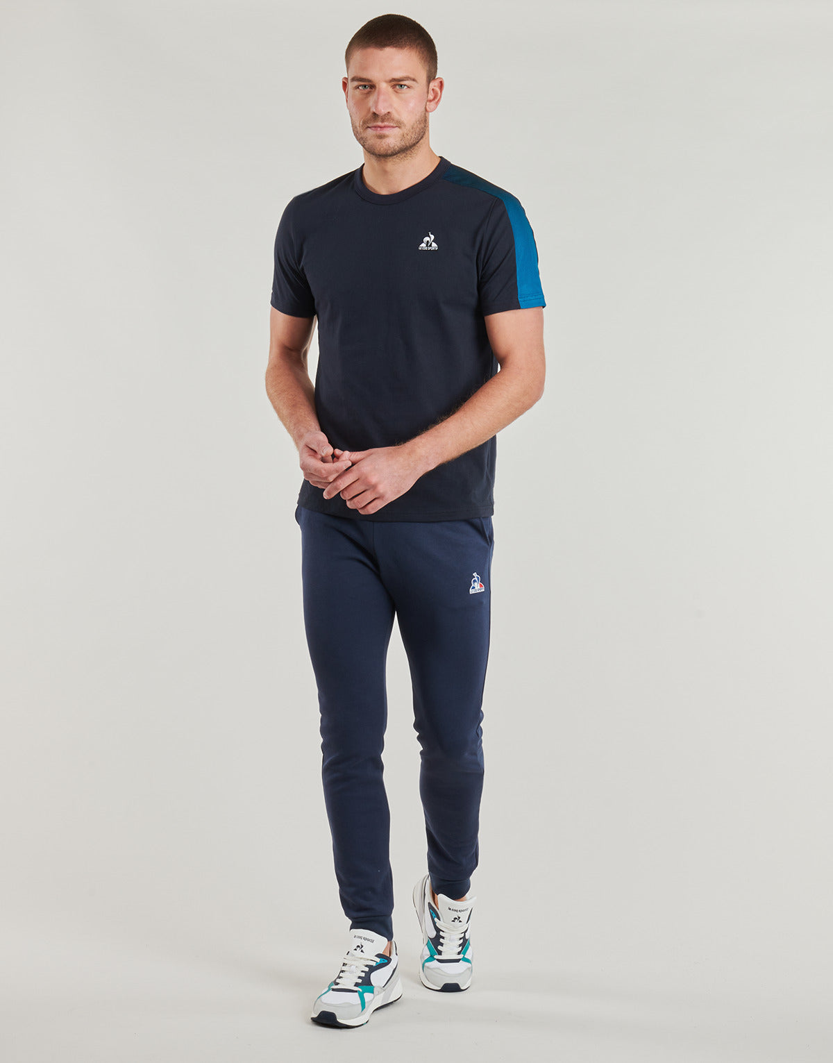 Pantaloni Sportivi Uomo Le Coq Sportif ESS PANT SLIM N°2 M Marine