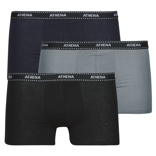 Boxer Uomo Athena MY PETITS PRIX Pack de 3 Nero