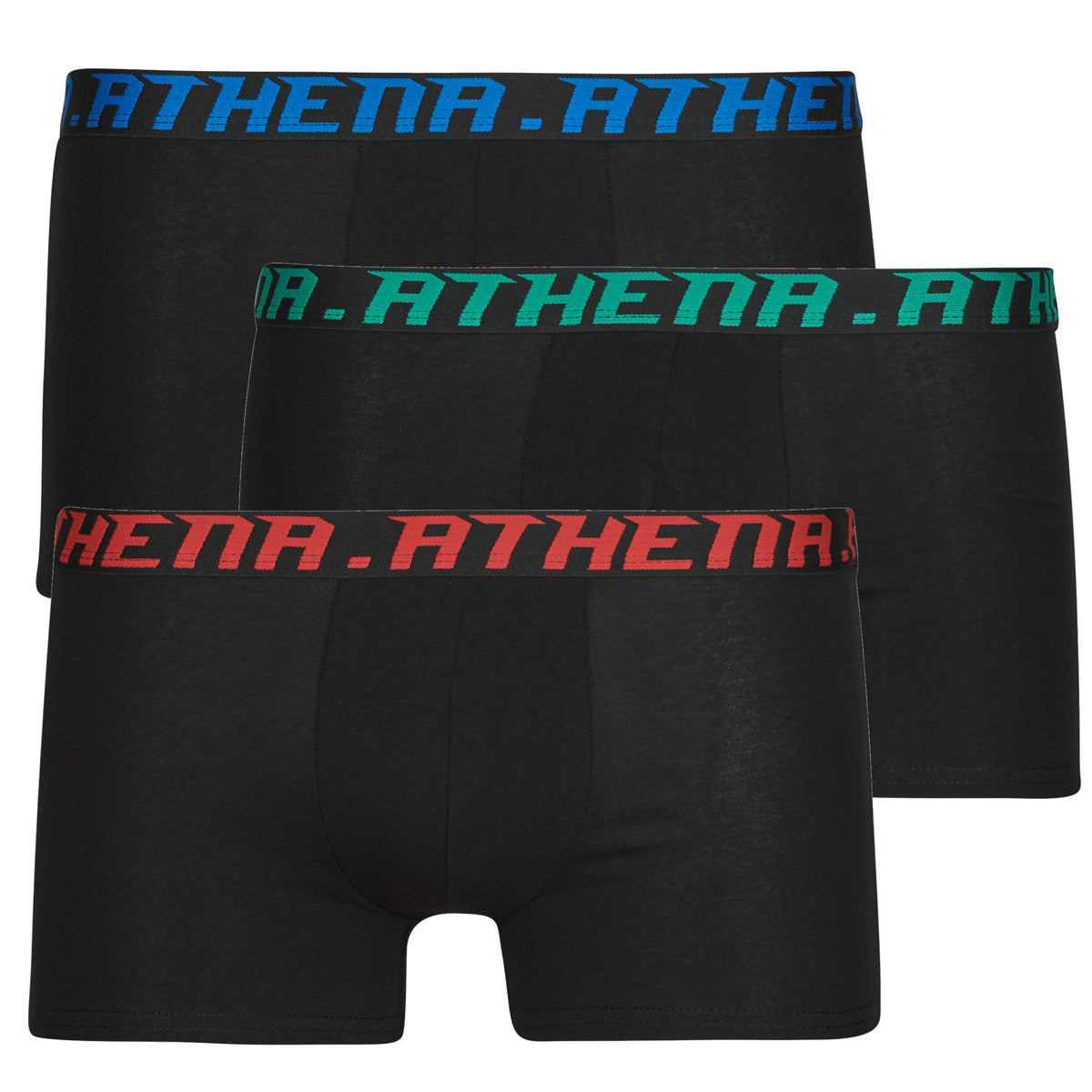 Boxer Uomo Athena MY PETITS PRIX Pack de 4 Nero