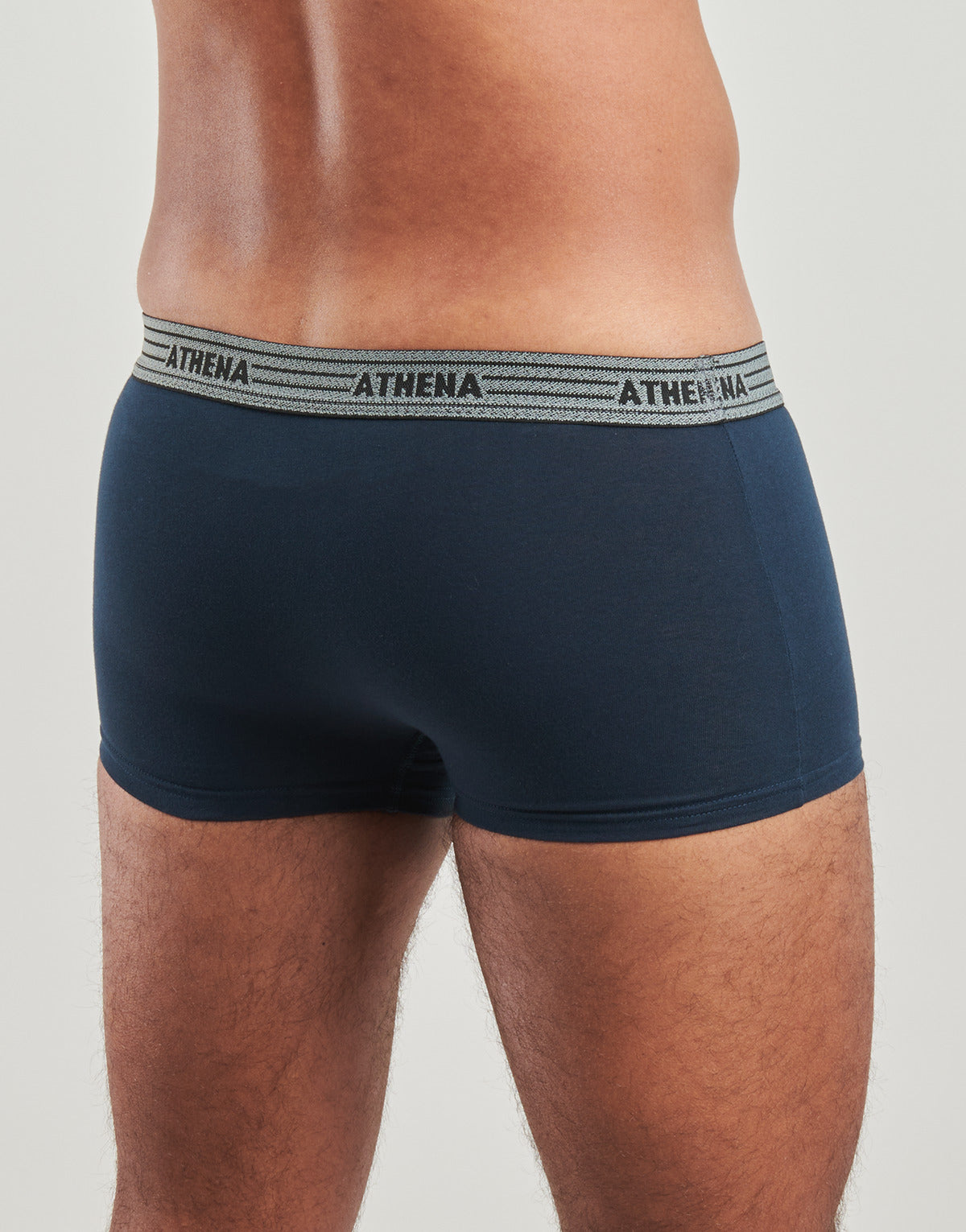 Boxer Uomo Athena  BASIC COTON Pack de 4  Marine