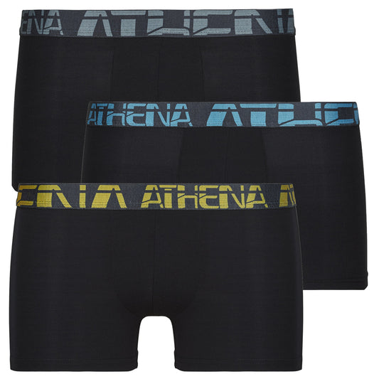 Boxer Uomo Athena 720 STRETCH MICRO Pack de 3 Nero