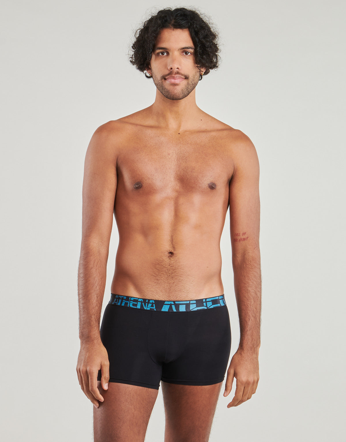 Boxer Uomo Athena 720 STRETCH MICRO Pack de 3 Nero