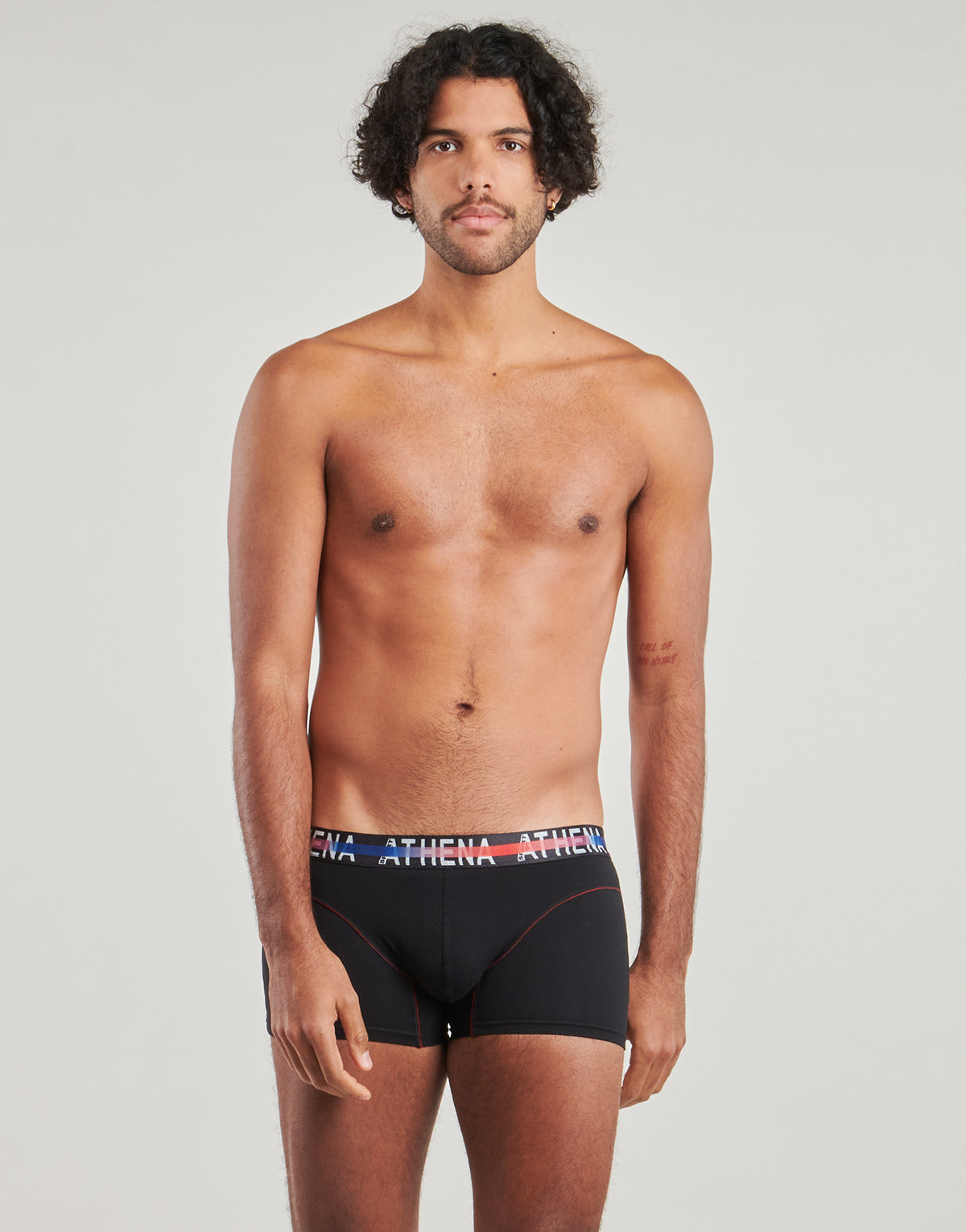 Boxer Uomo Athena  ENDURANCE 24H  Pack de 3  Nero