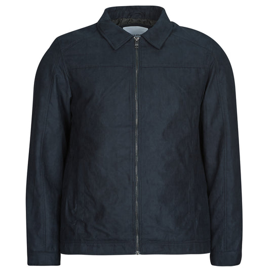 Giacca in pelle Uomo Jack & Jones JJEDYLAN Nero