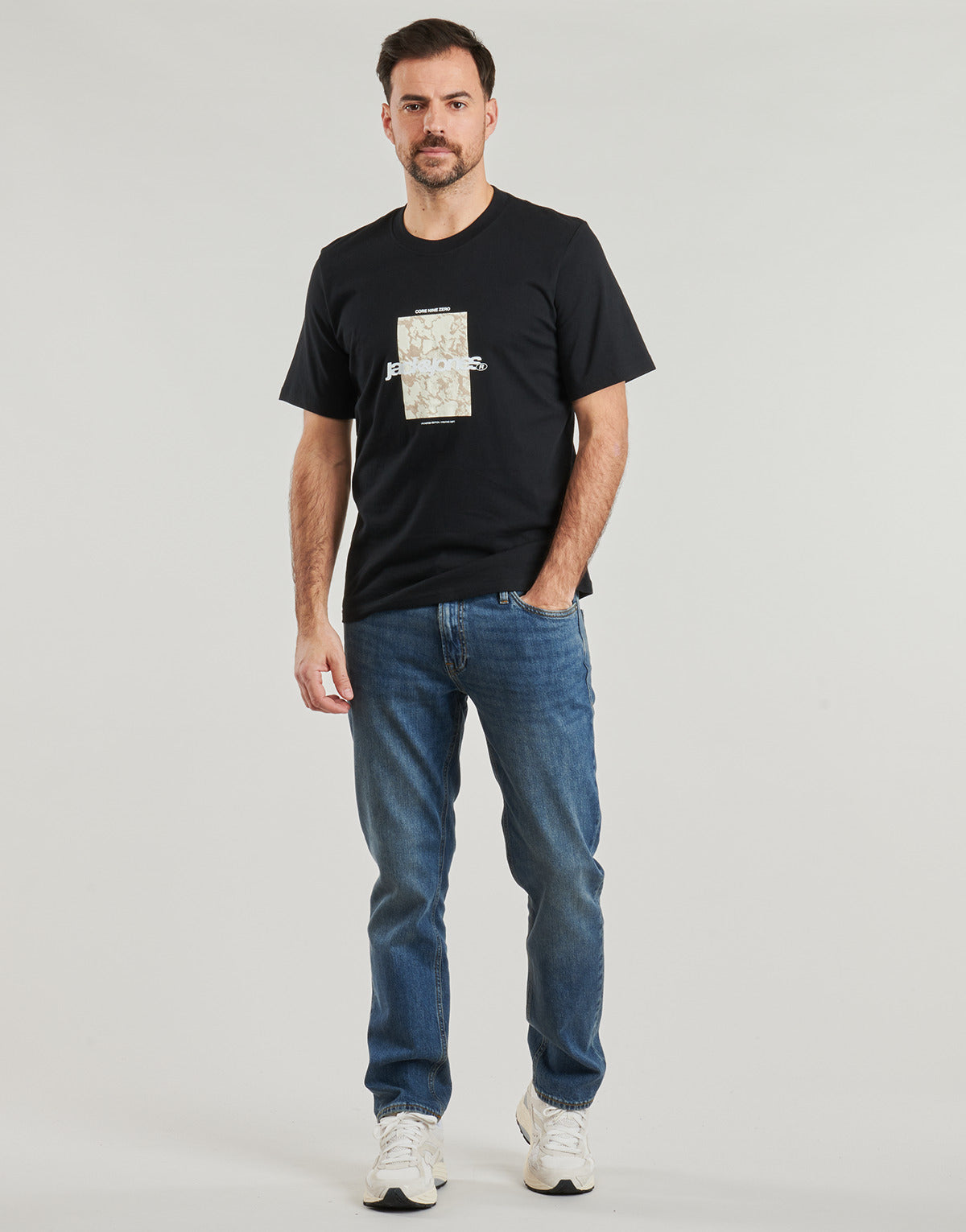 Jeans Uomo Jack & Jones JJICLARK JJORIGINAL Blu