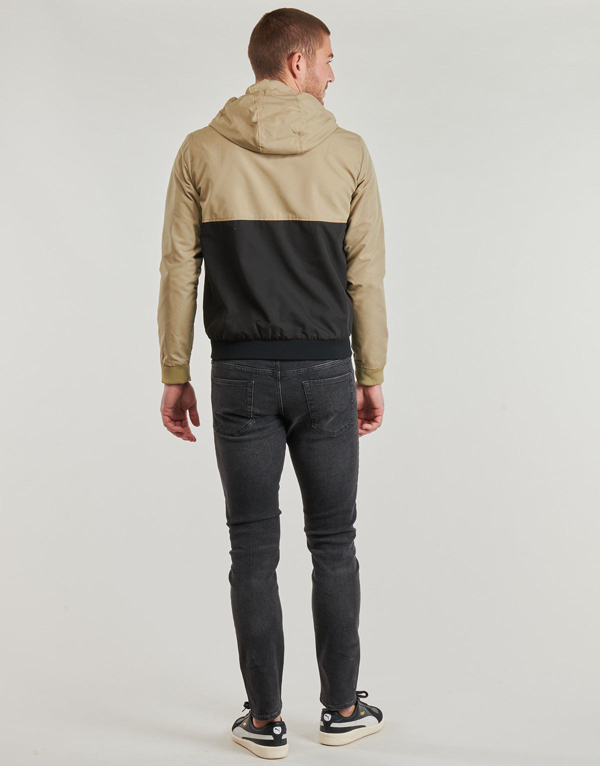Giubbotto Uomo Jack & Jones JJERUSH Beige