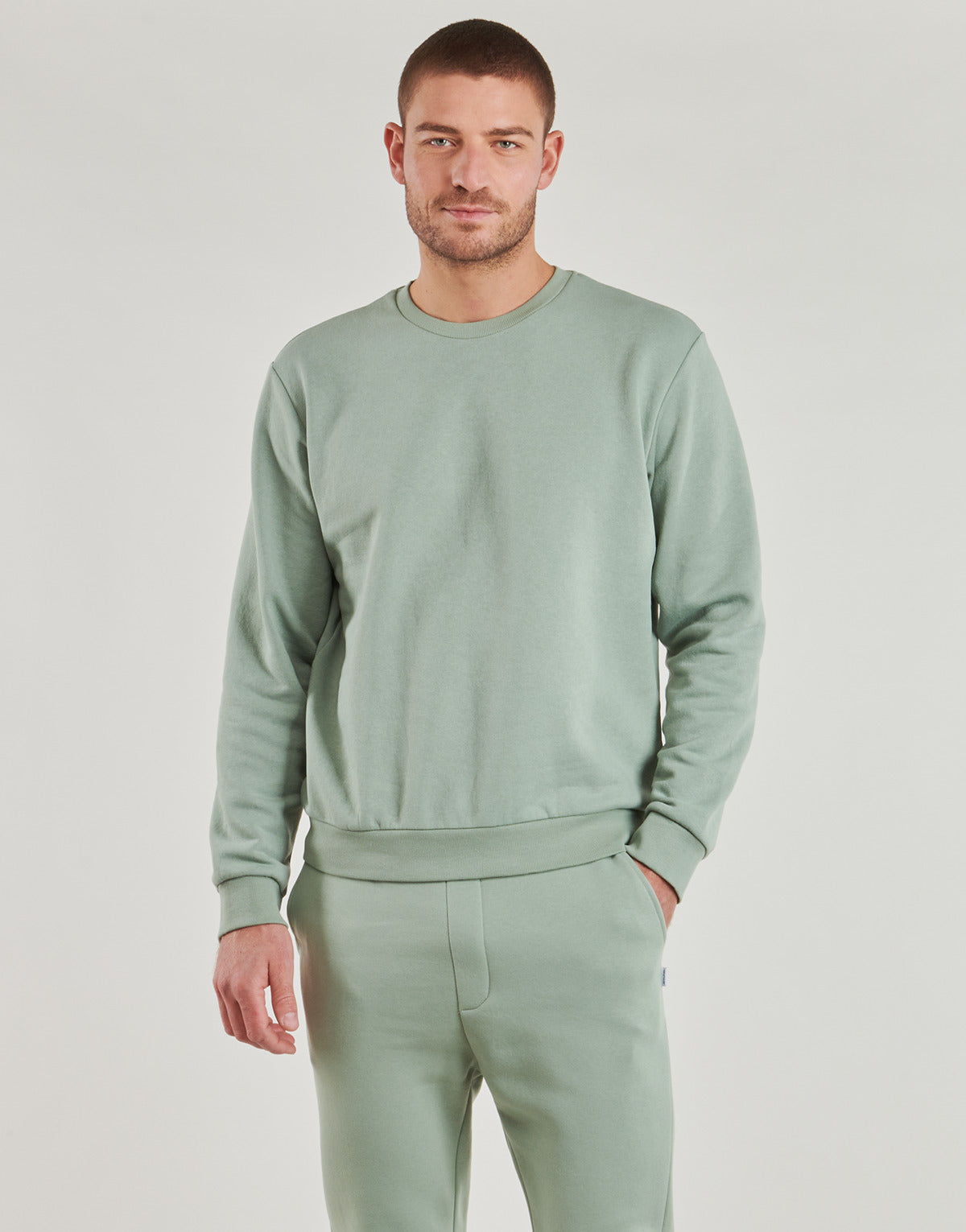 Felpa Uomo Jack & Jones  JJEBRADLEY  Verde