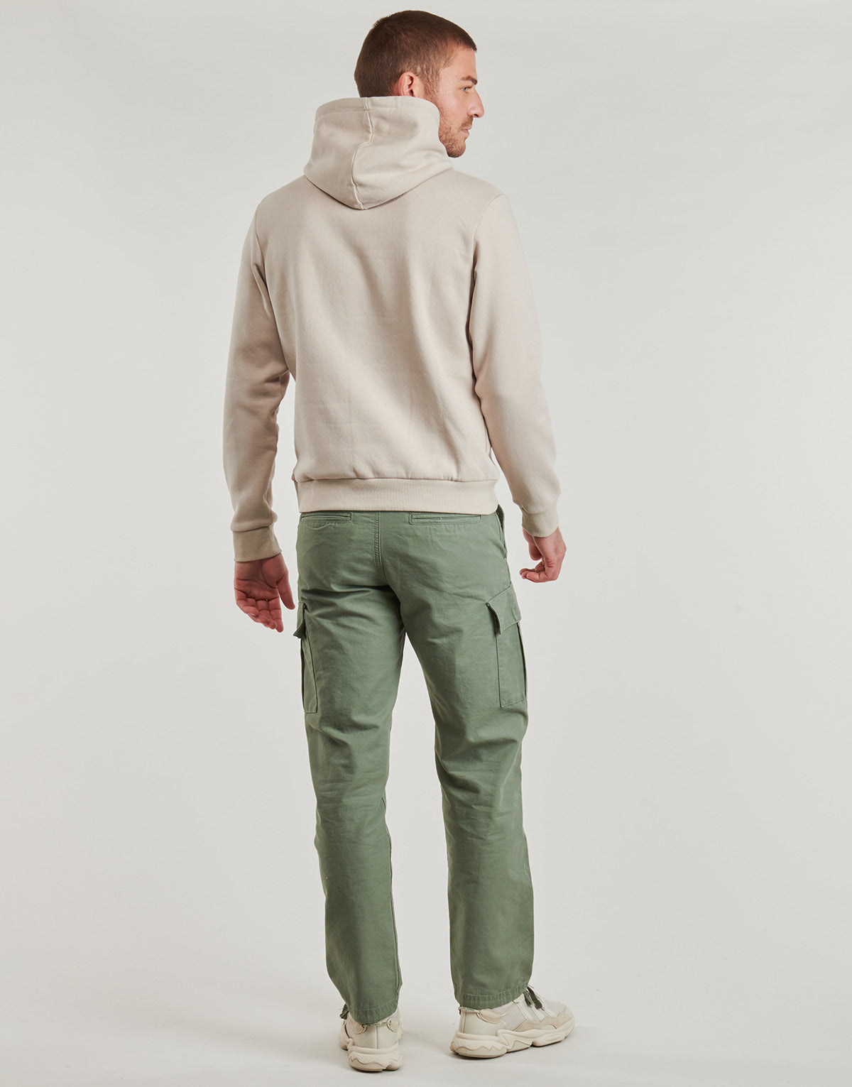 Felpa Uomo Jack & Jones JJEBRADLEY Beige