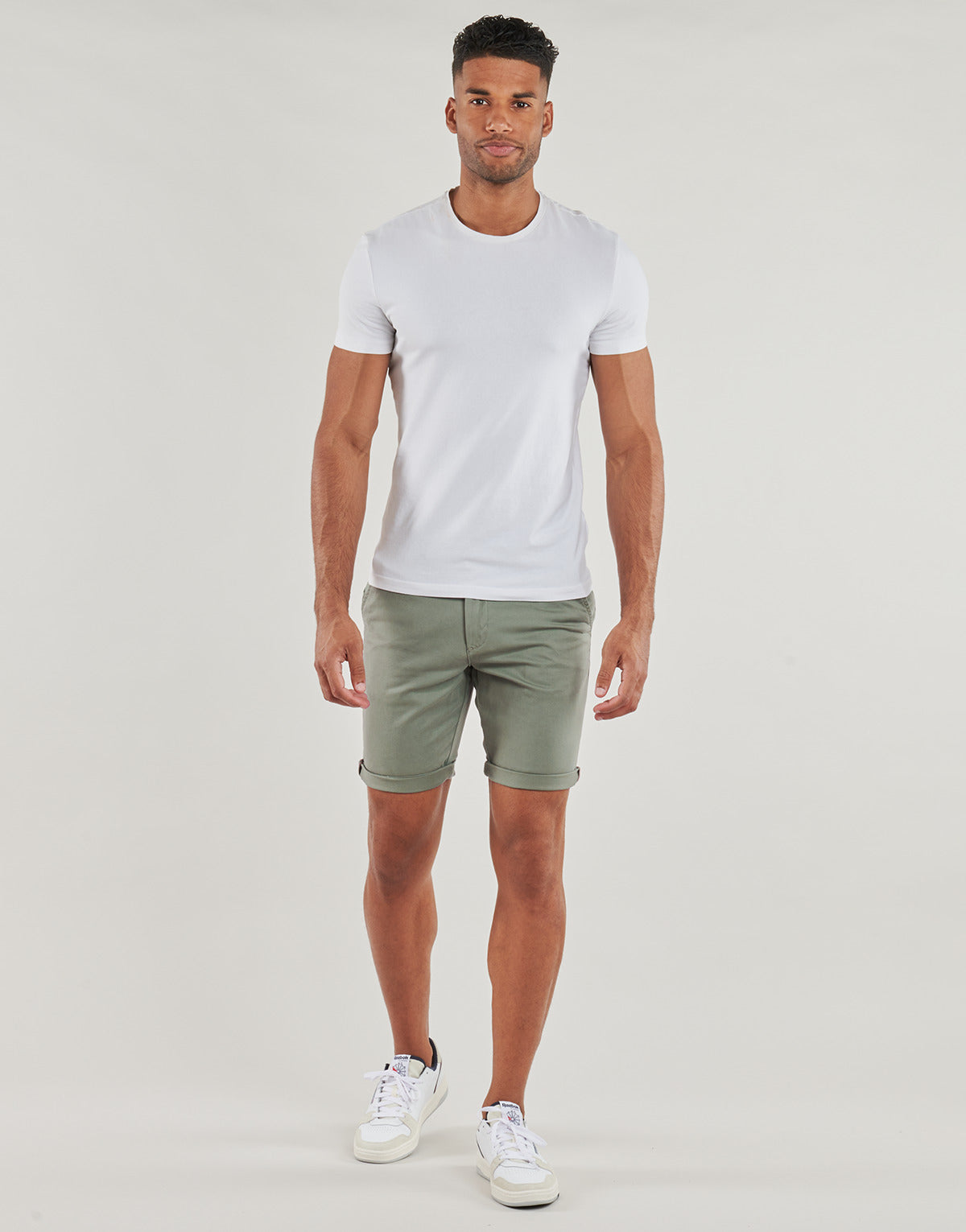 Pantaloni corti Uomo Jack & Jones JJIBOWIE Verde