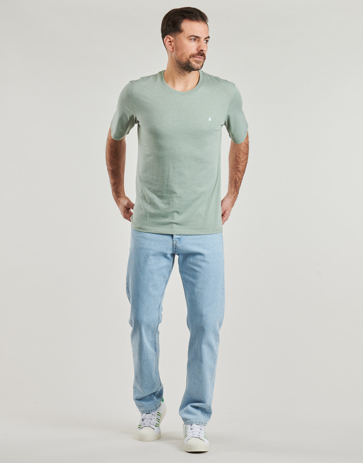 Jeans Uomo Jack & Jones JJICHRIS Blu