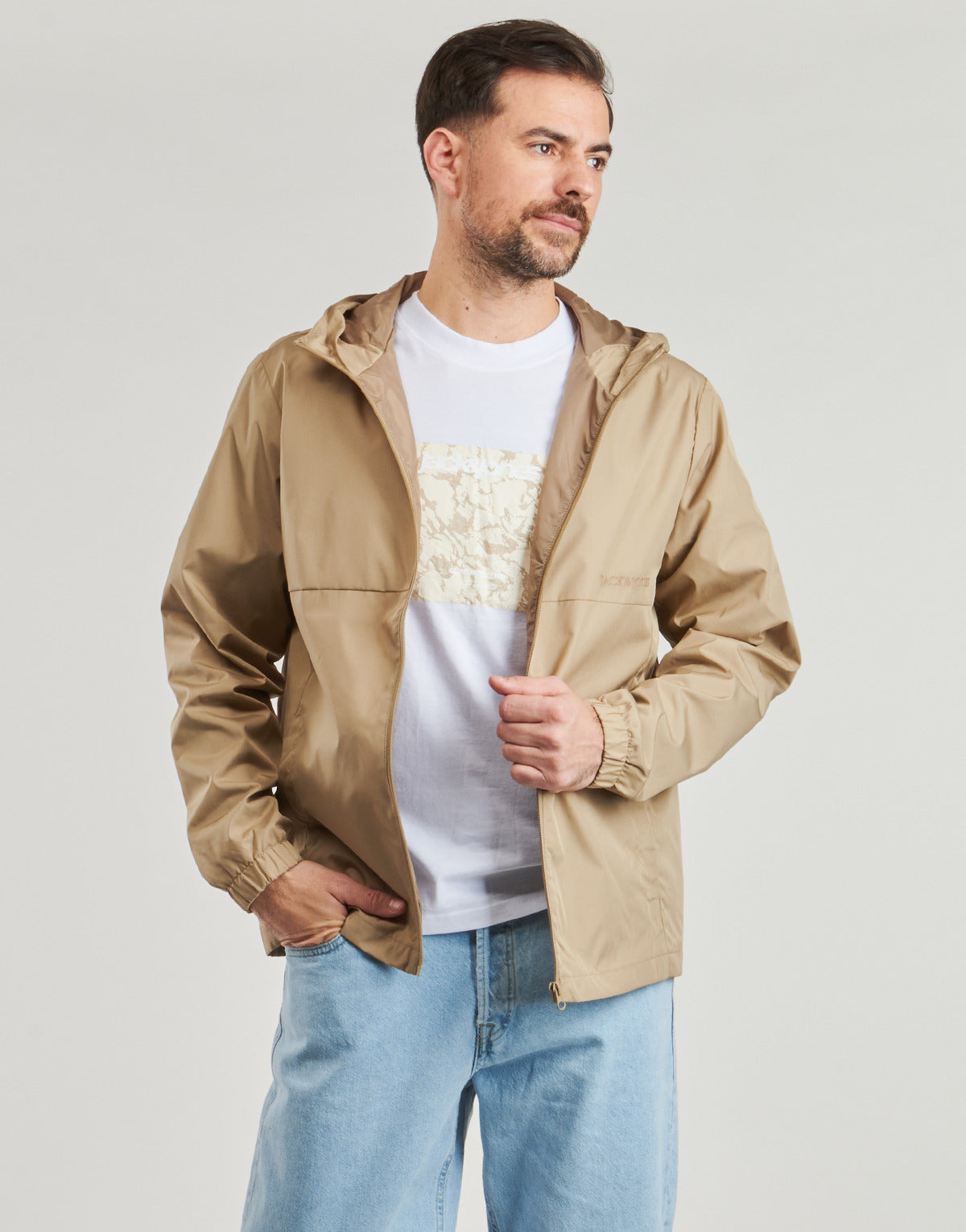 Giubbotto Uomo Jack & Jones  JJZACK  Beige