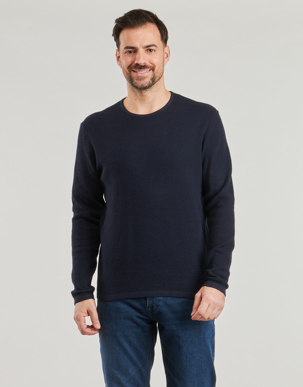 Maglione Uomo Jack & Jones  JJEGEORGE   Marine