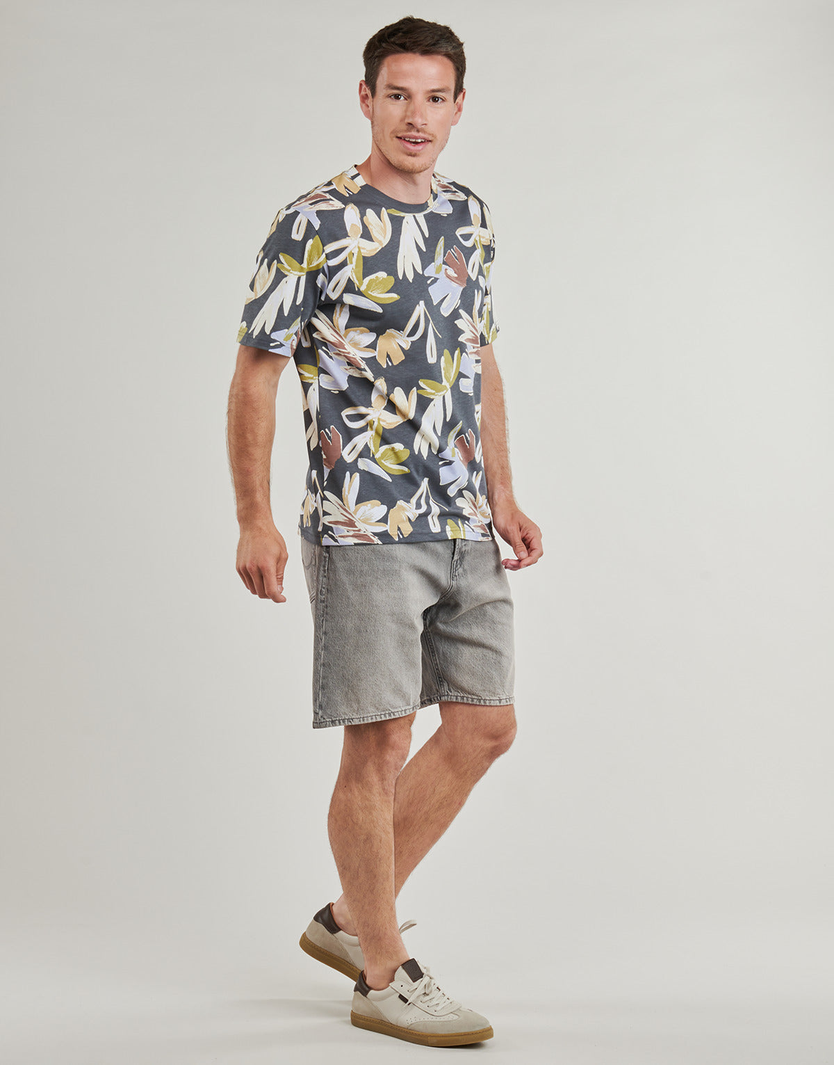 Pantaloni corti Uomo Jack & Jones  JJITONY  Grigio