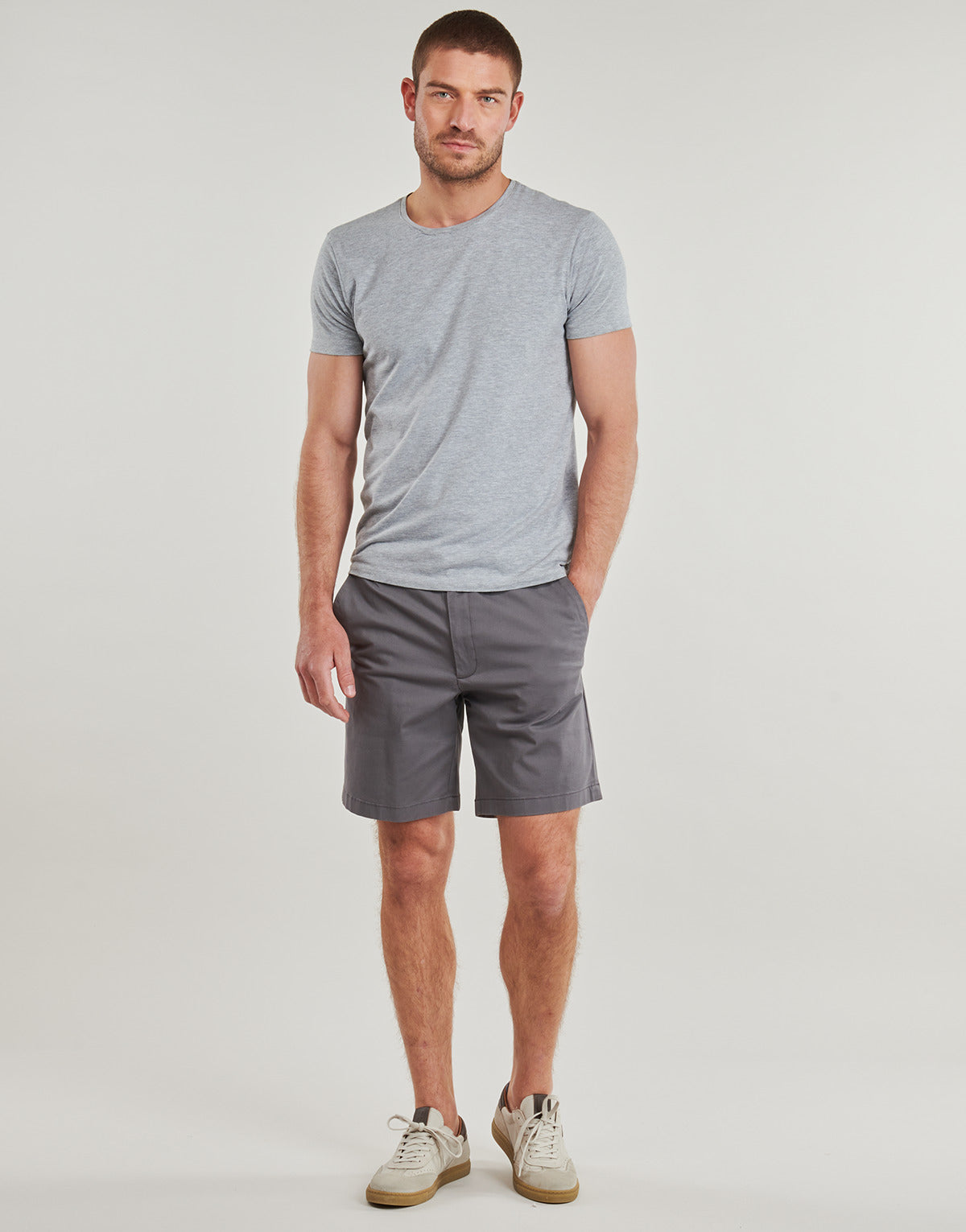 Pantaloni corti Uomo Jack & Jones JPSTJAIDEN Grigio