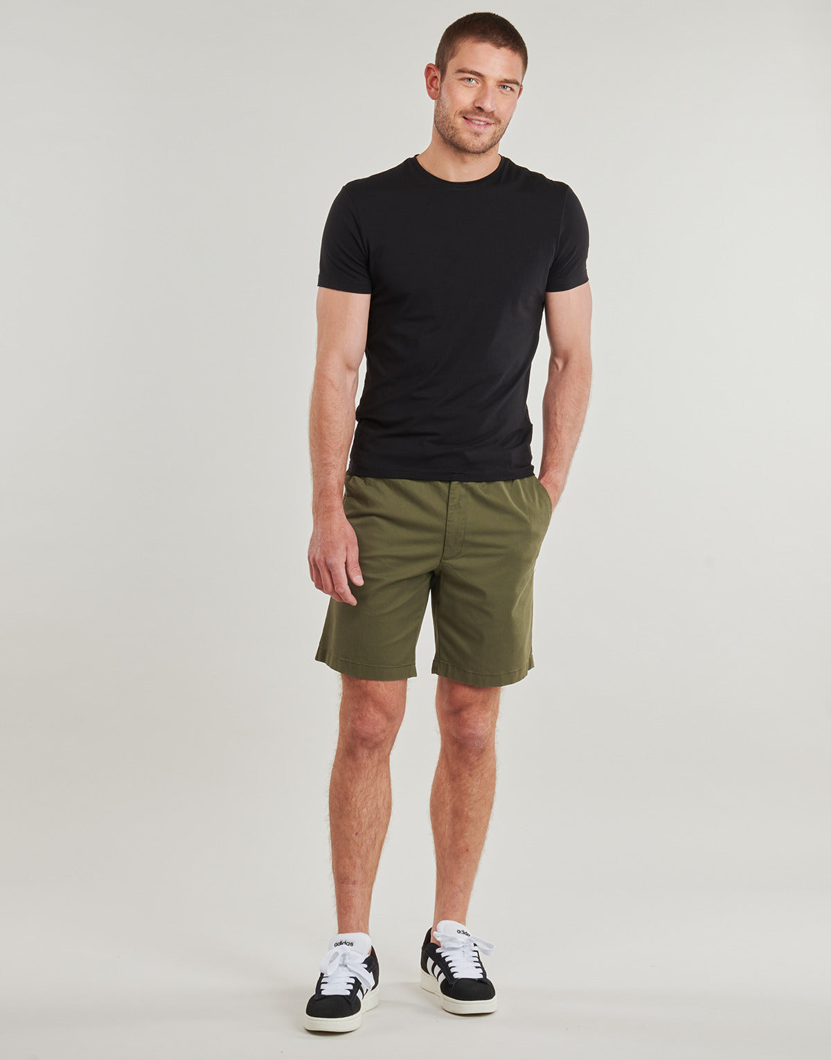 Pantaloni corti Uomo Jack & Jones JPSTJAIDEN Kaki