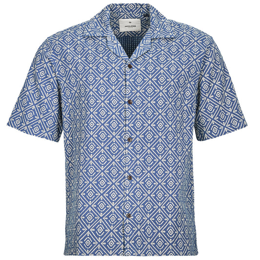 Camicia a maniche corte Uomo Jack & Jones JPRBLUVINCENT Marine