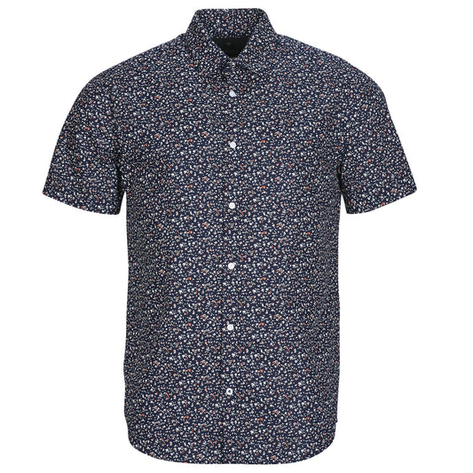 Camicia a maniche corte Uomo Jack & Jones JPRBLASUMMER Marine