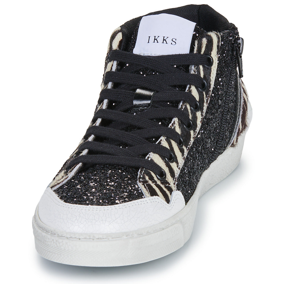 Sneakers alte Donna Ikks B180055 Nero