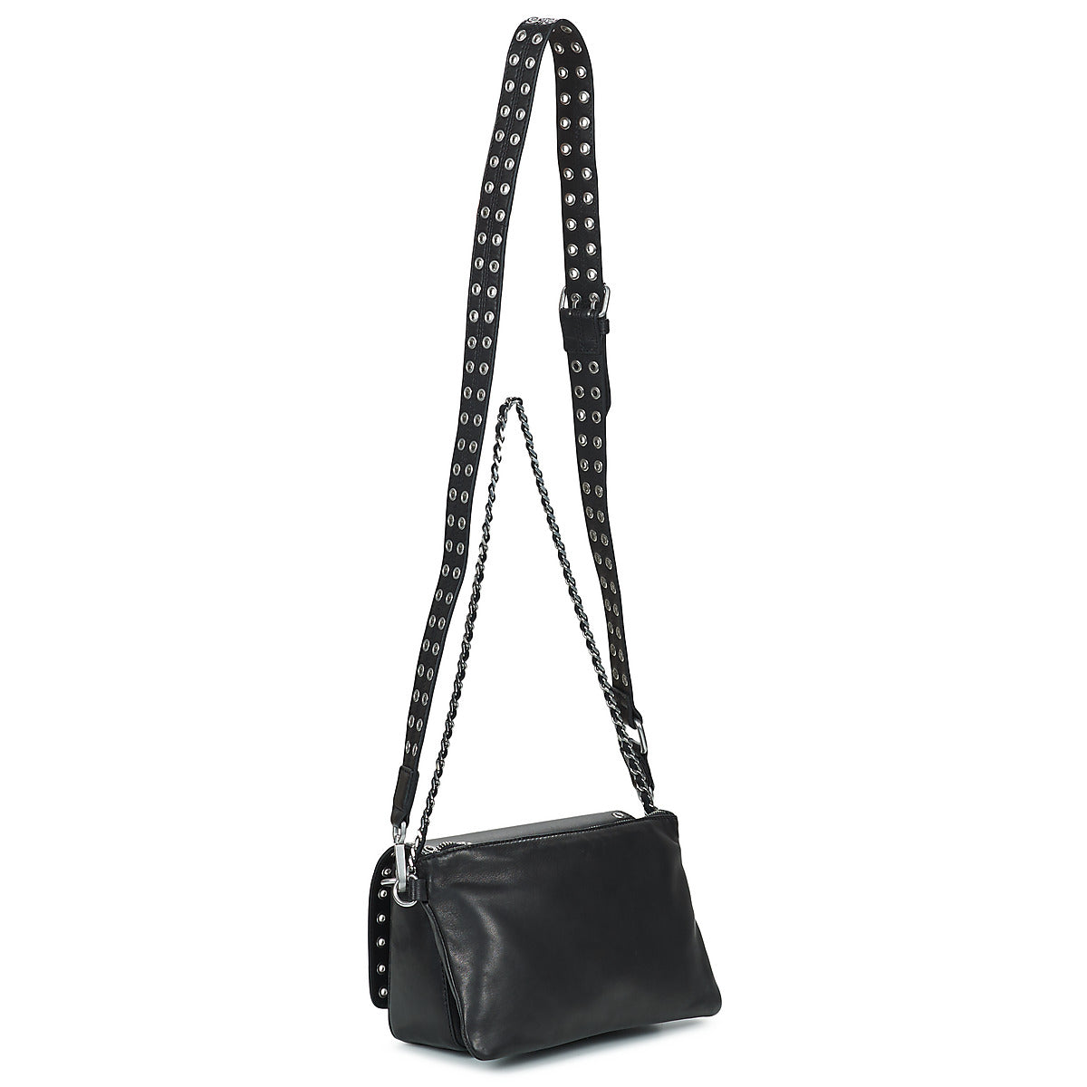 Borsa a tracolla Donna Ikks 111 ROCK OEILLETS Nero