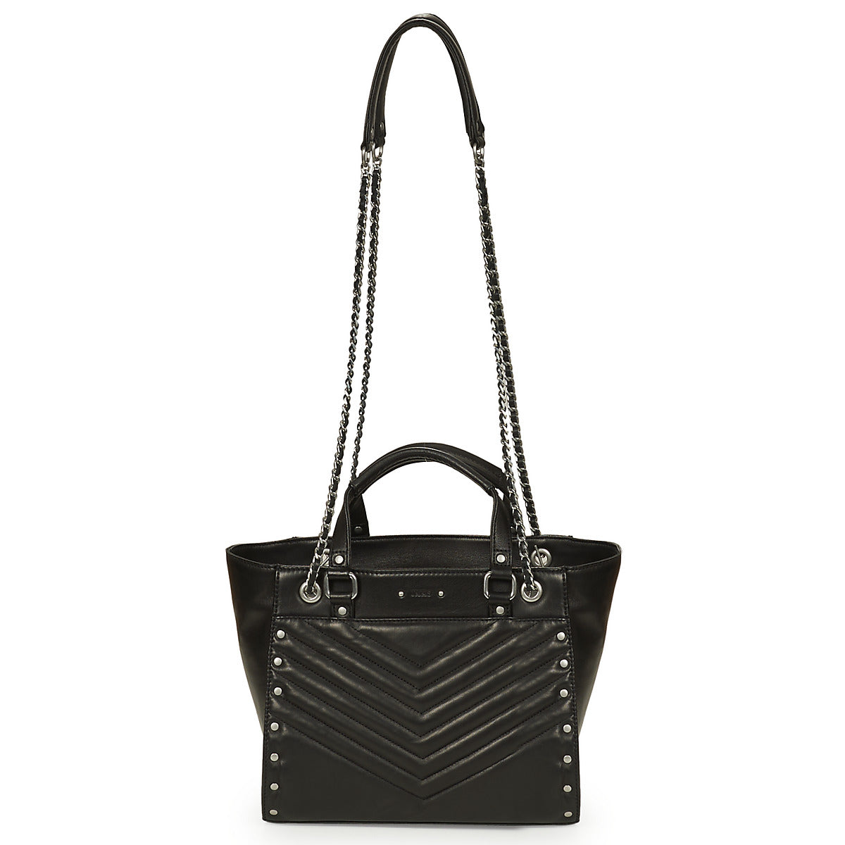 Borsette Donna Ikks  1440 M ROCK STUDS ZIPPE  Nero