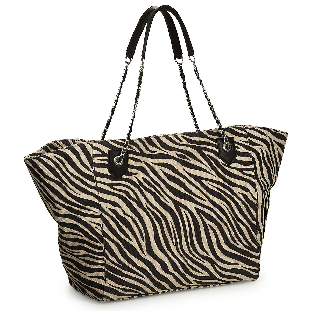 Borsette Donna Ikks  1440 CABAS XL TOILE ZEBRE  Multicolore