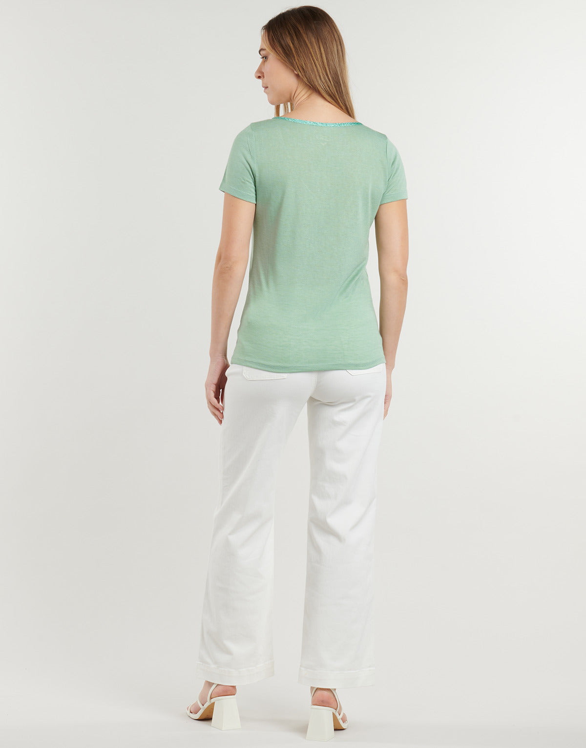 T-shirt Donna Les Petites Bombes  ARIANA  Verde