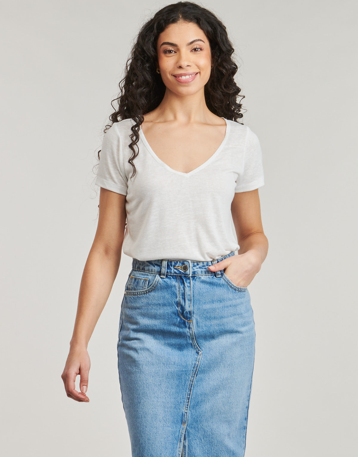 T-shirt Donna Les Petites Bombes ARIANA Bianco