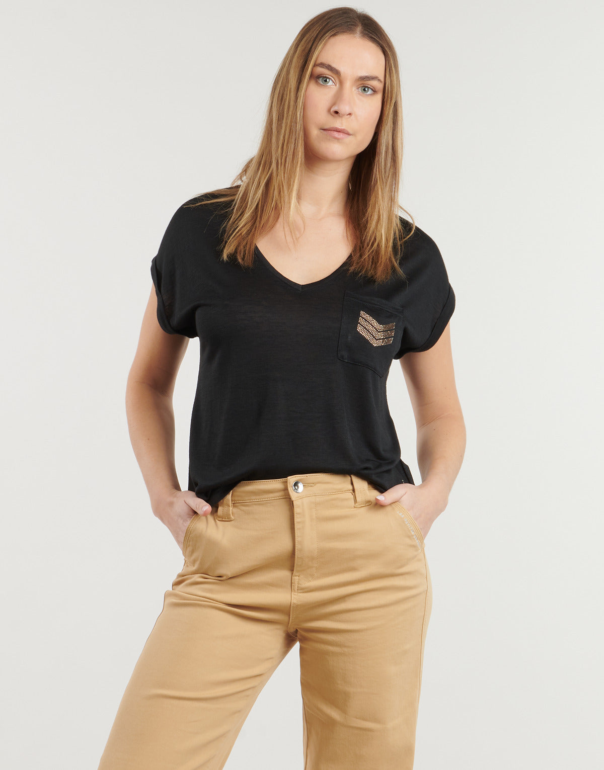 T-shirt Donna Les Petites Bombes  DERNA  Nero