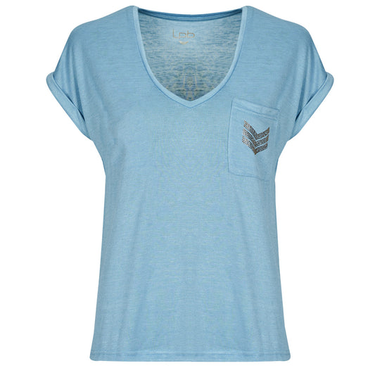 T-shirt Donna Les Petites Bombes DERNA Blu