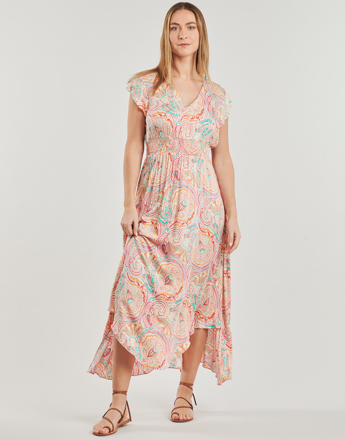 Abito lungo Donna Les Petites Bombes ALEXANDRIA Multicolore