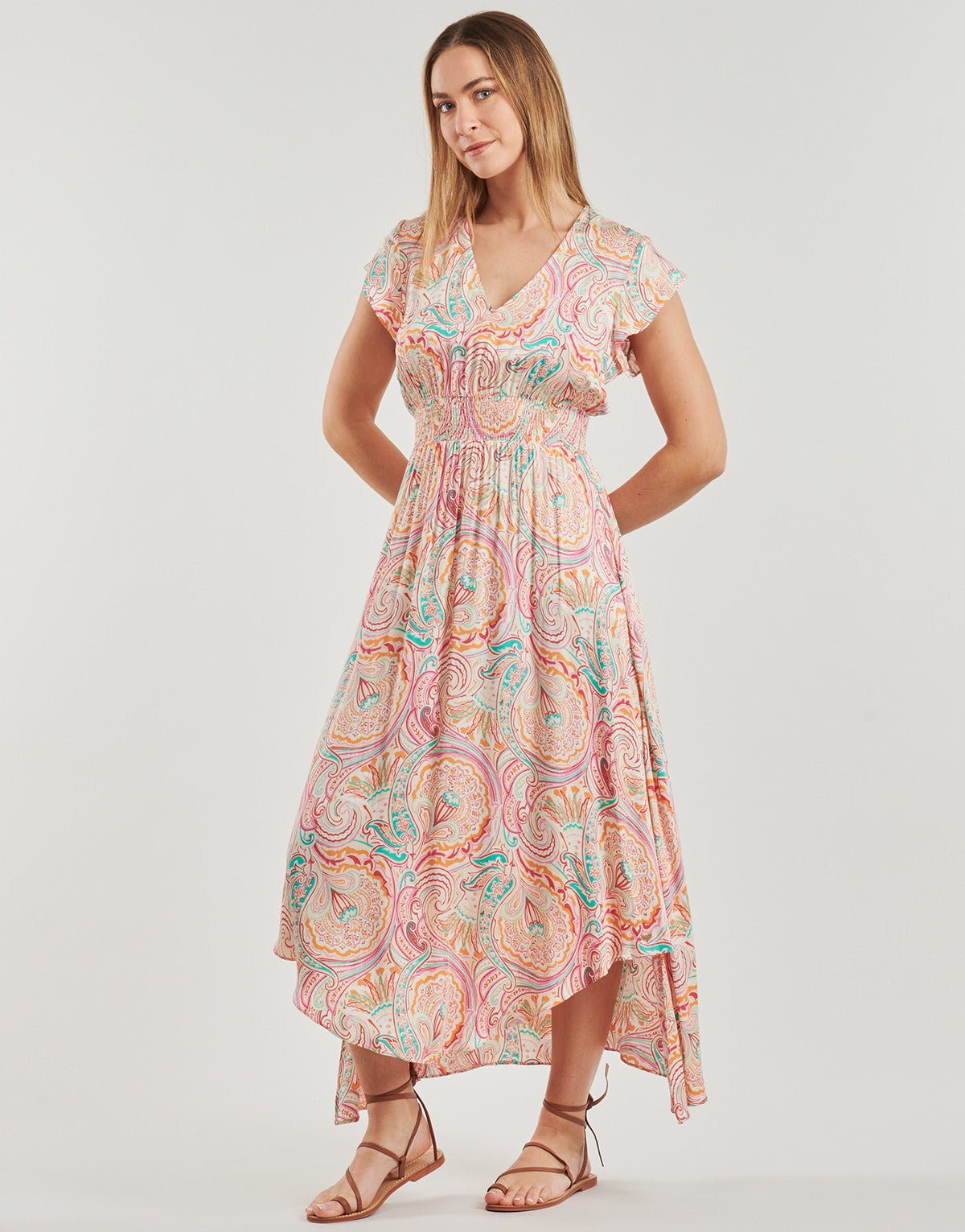 Abito lungo Donna Les Petites Bombes ALEXANDRIA Multicolore