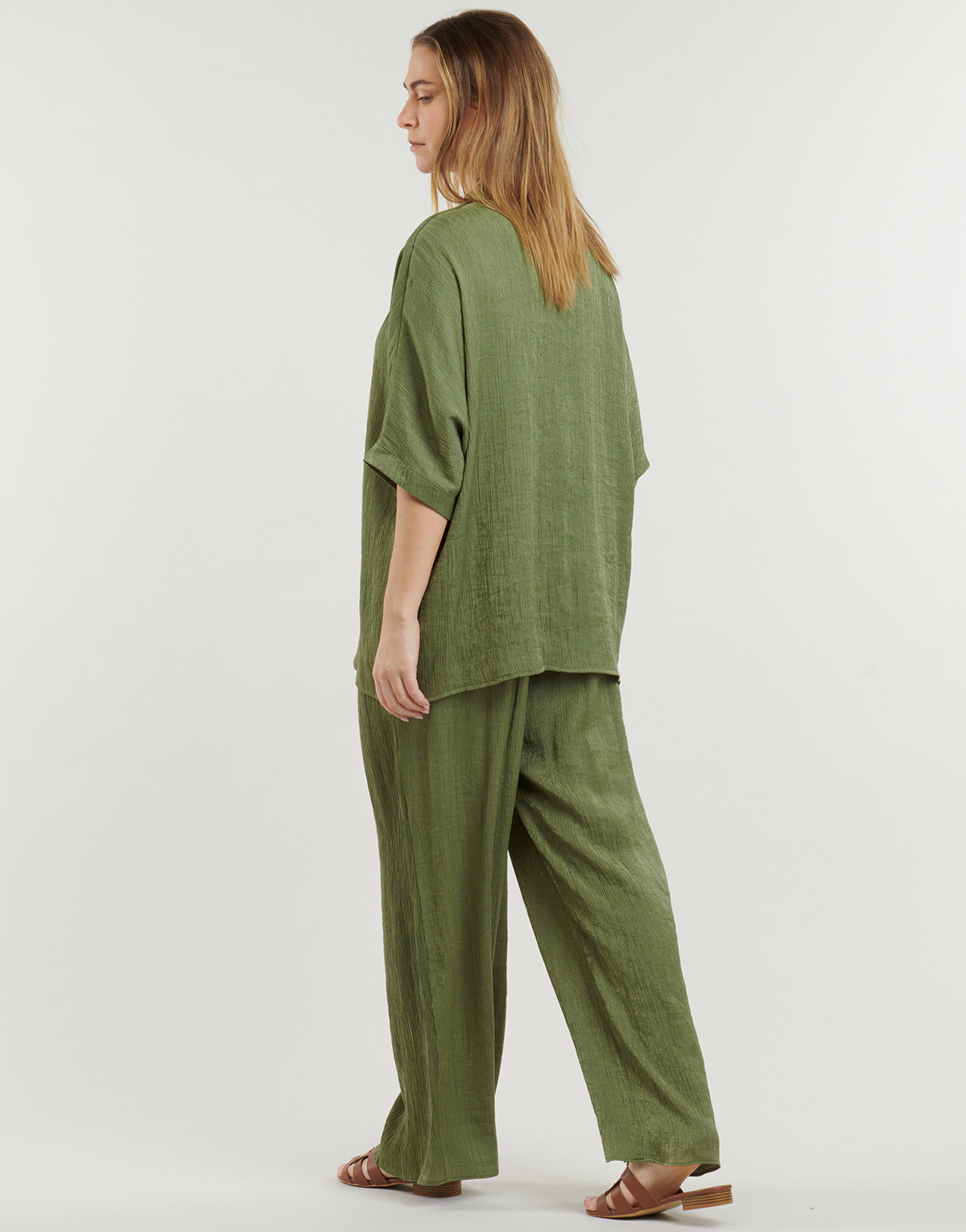 Gilet / Cardigan Donna Les Petites Bombes GENIA Kaki