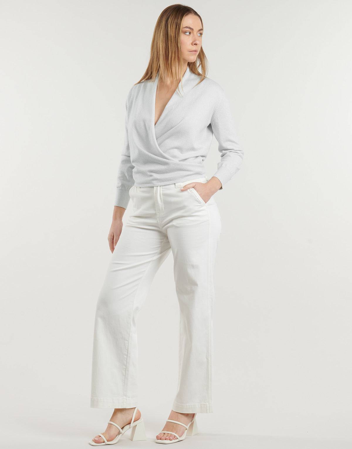 Gilet / Cardigan Donna Les Petites Bombes LUDIVINE Blu