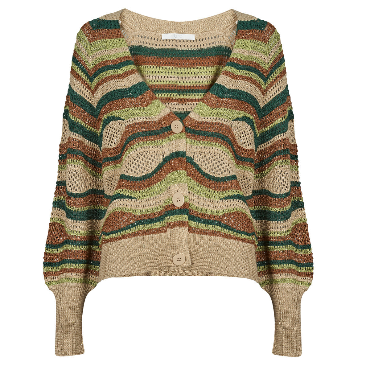 Gilet / Cardigan Donna Les Petites Bombes LAYANE Multicolore