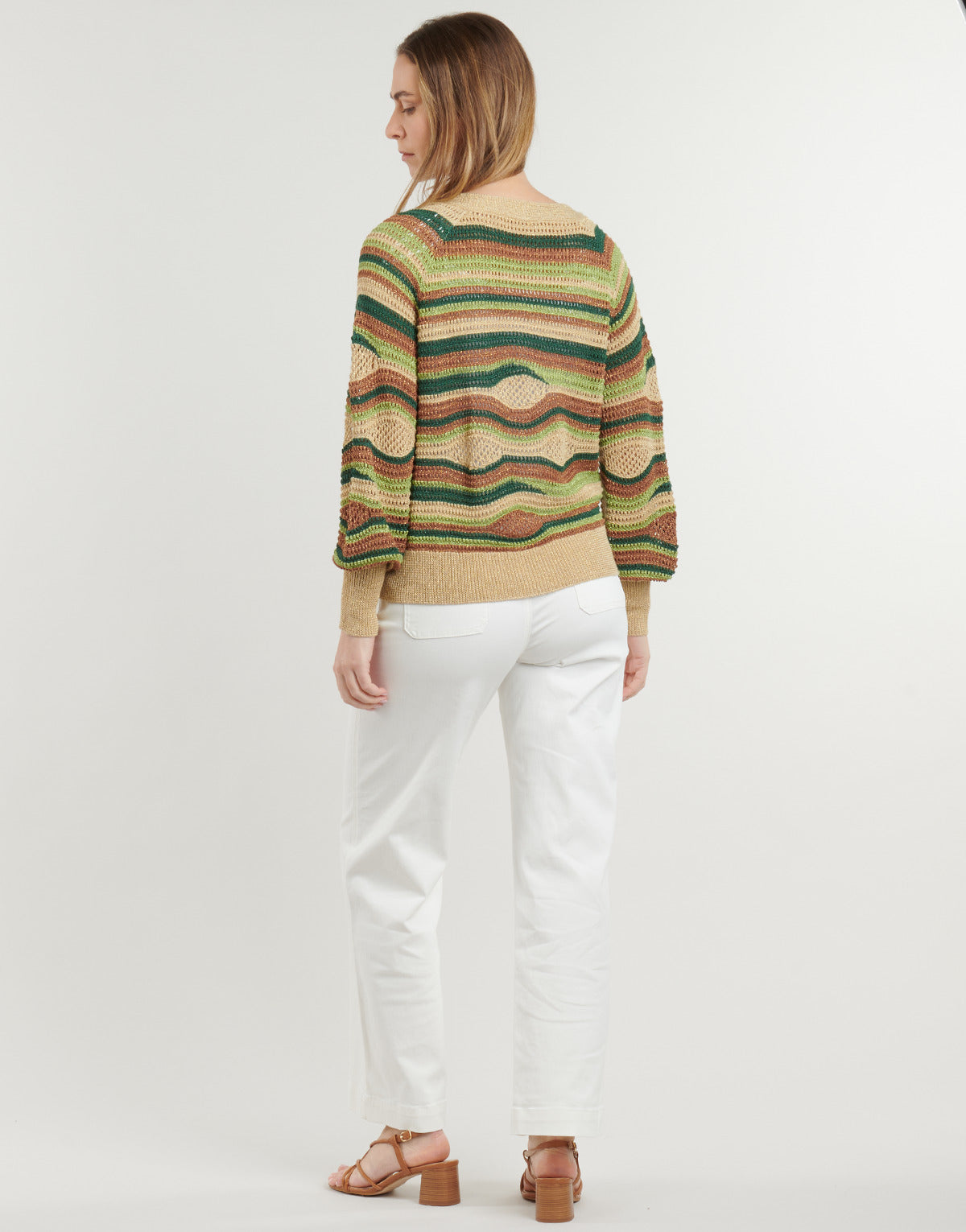 Gilet / Cardigan Donna Les Petites Bombes LAYANE Multicolore